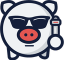 gangster piggy Slack emoji