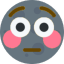 moon flushed Slack emoji