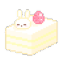 bunny cake Slack emoji