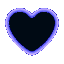 neon heart Slack emoji