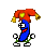 bananadance jester Slack emoji