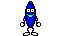 bananadance blue2 Slack emoji