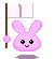 1 bunny Slack emoji