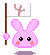 4 bunny Slack emoji