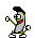 bananadance mullet Slack emoji