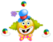 clown juggle Slack emoji