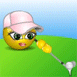 golf swing Slack emoji