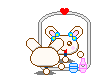 rabbit lipstick Slack emoji