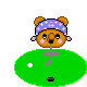 bear golf Slack emoji