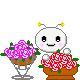 kao flowers Slack emoji