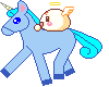 unicorn ride Slack emoji