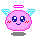 pink angel Slack emoji