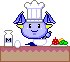 dragon chef Slack emoji