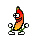 bananadance redorange Slack emoji