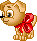 puppy bow Slack emoji