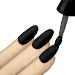goth nails Slack emoji