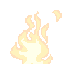 peach fire Slack emoji