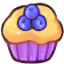 blueberry muffin Slack emoji
