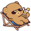mocha relax Slack emoji