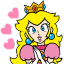 princesspeach love Slack emoji