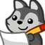 wolfy write Slack emoji