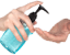 hand lotion Slack emoji