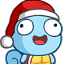 squirtle xmas Slack emoji