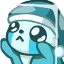 panda frozen Slack emoji
