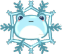 snowflake frog Slack emoji