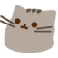 meow pusheen Slack emoji