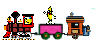 bananadance train Slack emoji