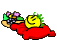 eating fruits Slack emoji