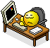 computerdesk sleeping Slack emoji