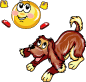 dog bounce Slack emoji