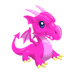 pink dragon Slack emoji