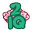 2 iq Slack emoji