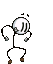 stickman dance Slack emoji