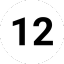 number 12 circle Slack emoji