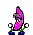 bananadance pink Slack emoji