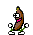 bananadance brown Slack emoji