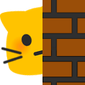 meow peekneatral Slack emoji