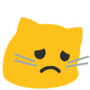 meow verysad Slack emoji