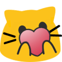 meow heart3 Slack emoji