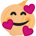 onion smiling with hearts Slack emoji