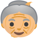 onion older woman Slack emoji