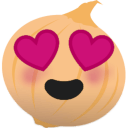 onion with heart eyes Slack emoji