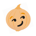 onion smirk spin Slack emoji