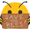 save the bees Slack emoji