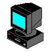 black computer Slack emoji