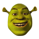 shrek transparent Slack emoji